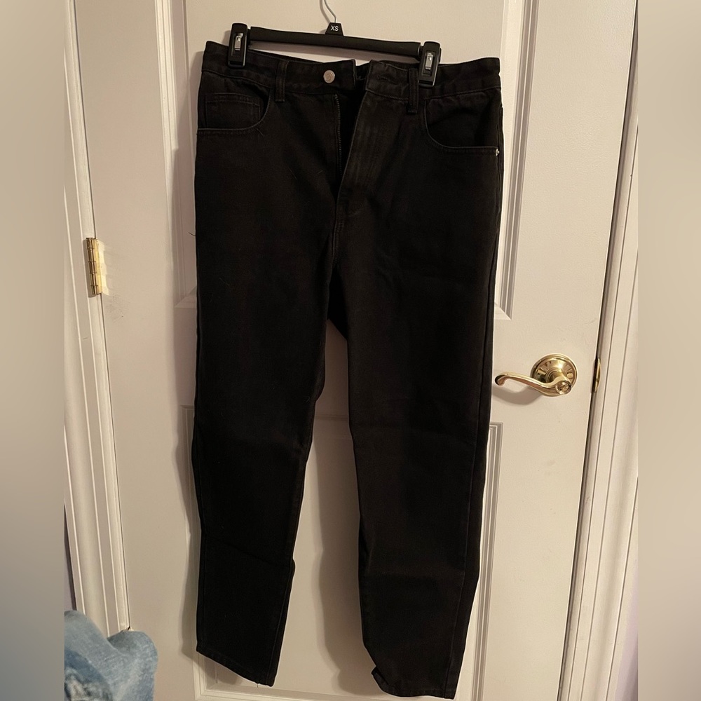 Never worn Nasty Gal black jeans size 12